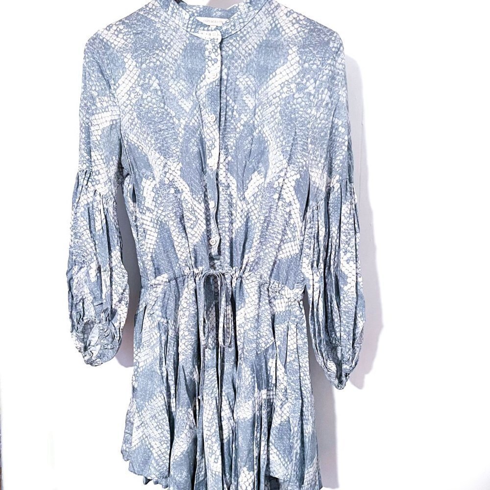 Olivaceous Vici dress bubble sleeves Size Small - Picture 6 of 14